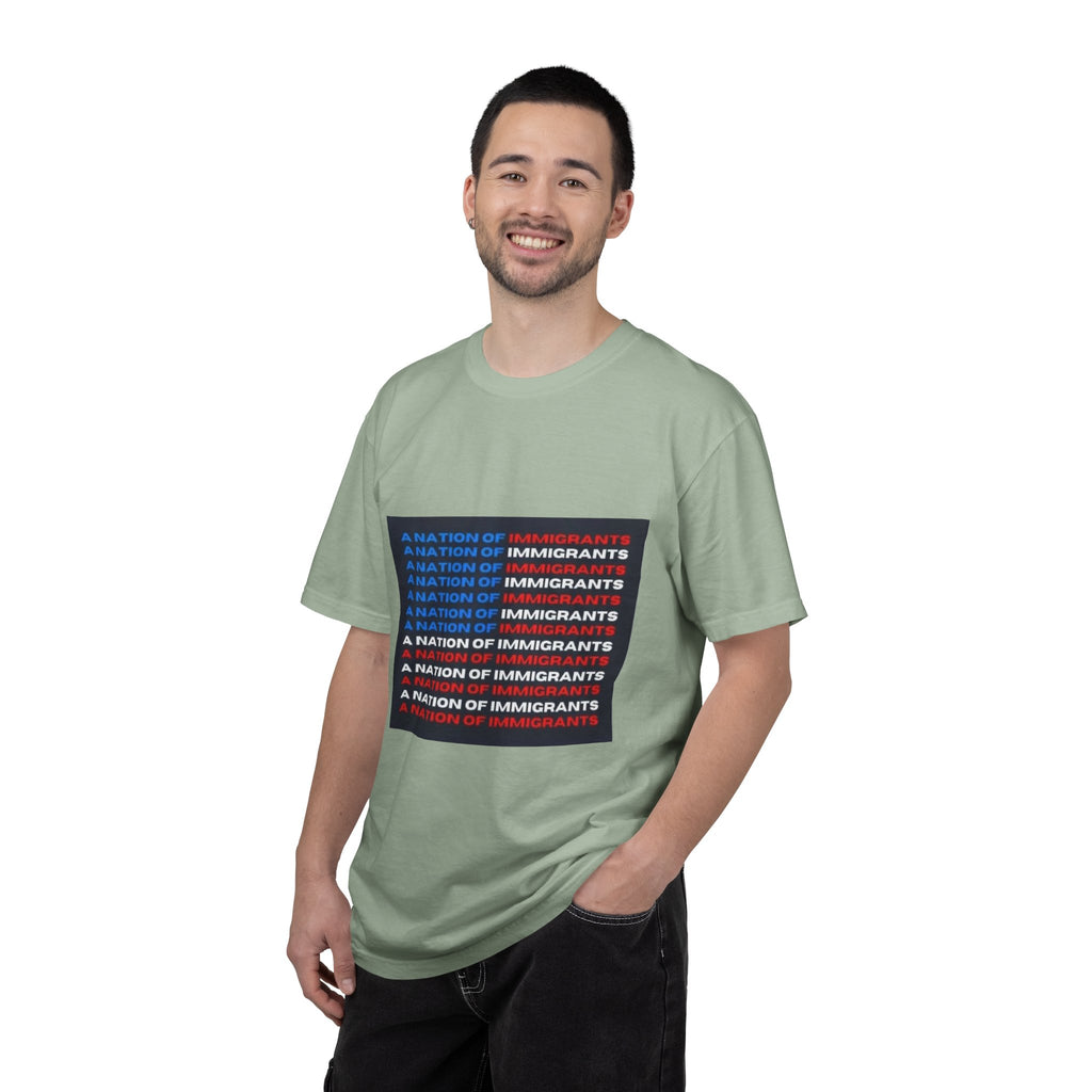 Immigrant Rights T-Shirt — A Nation of Immigrants Statement Tee