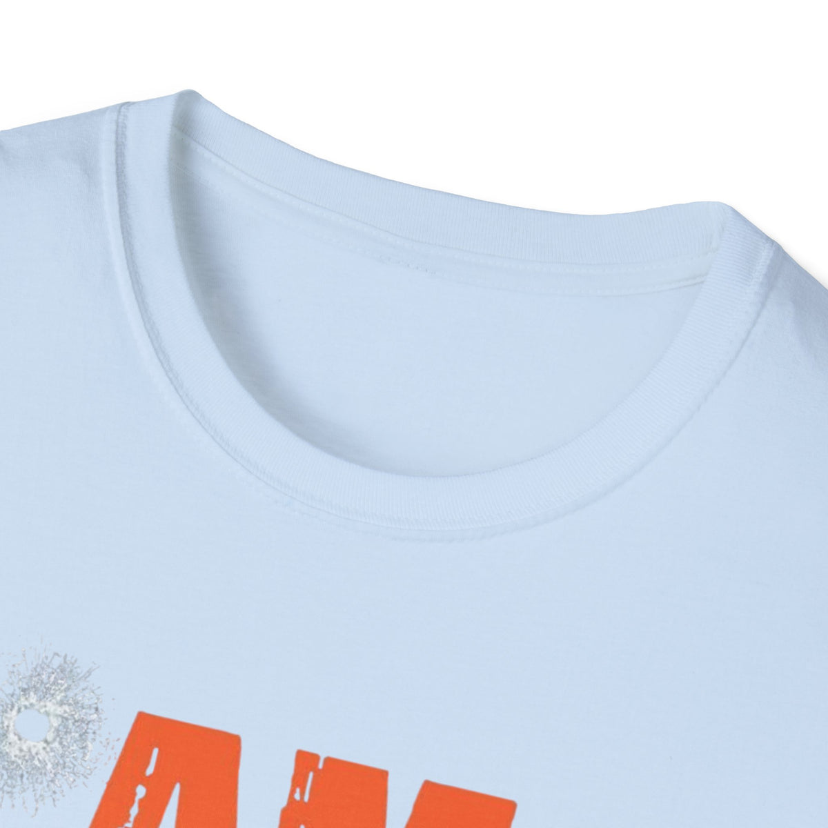 Am I Next? Bullet Hole Graphic T-Shirt