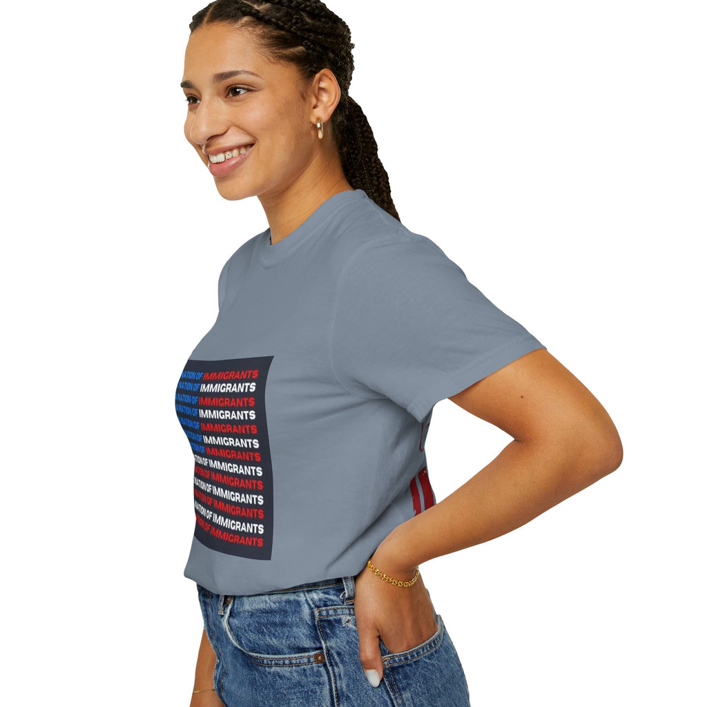 Immigrant Rights T-Shirt — A Nation of Immigrants Statement Tee