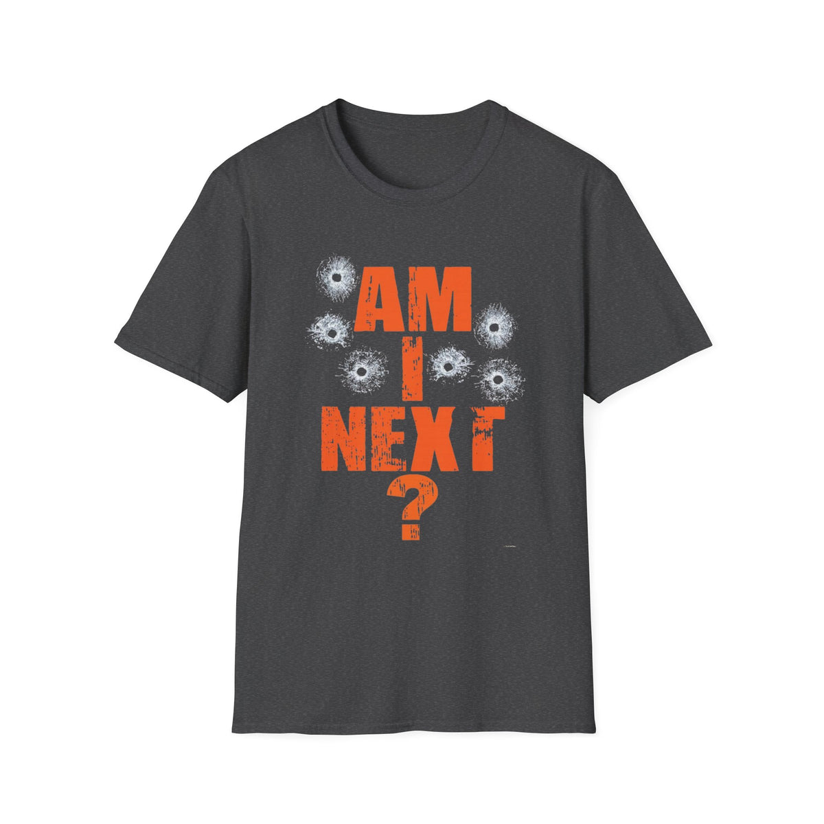 Am I Next? Bullet Hole Graphic T-Shirt