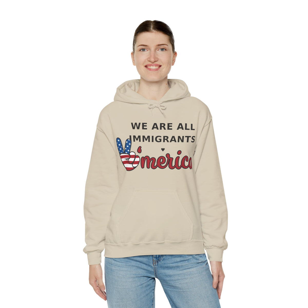 We Are All Immigrants Hoodie — Statement Hoodie
