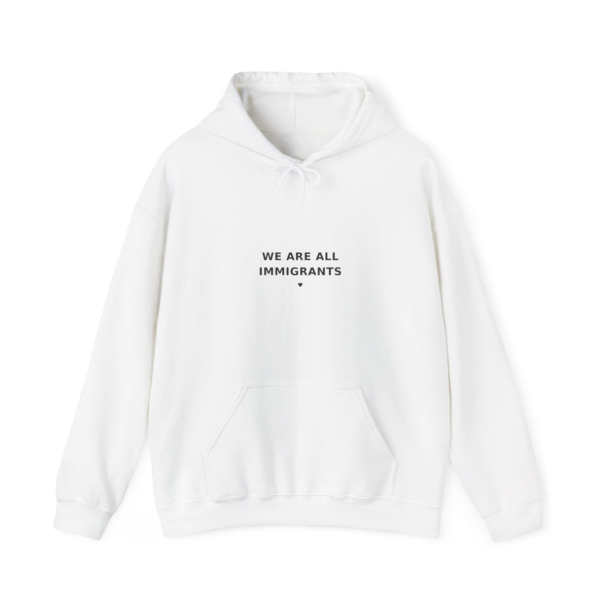 We Are All Immigrants Hoodie — Statement Hoodie