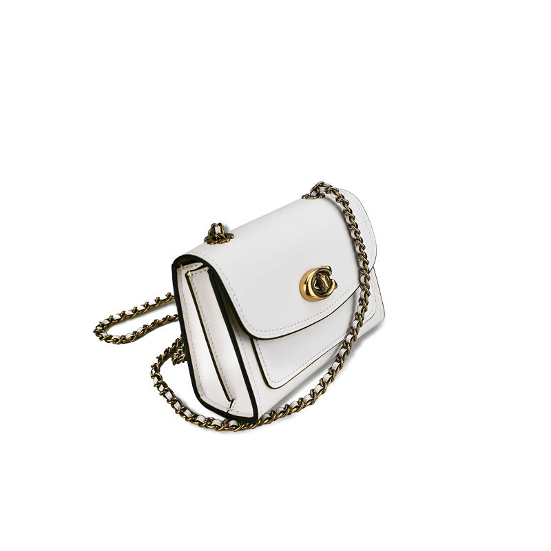 Genuine Leather Accordion Crossbody Bag – Chic & Versatile