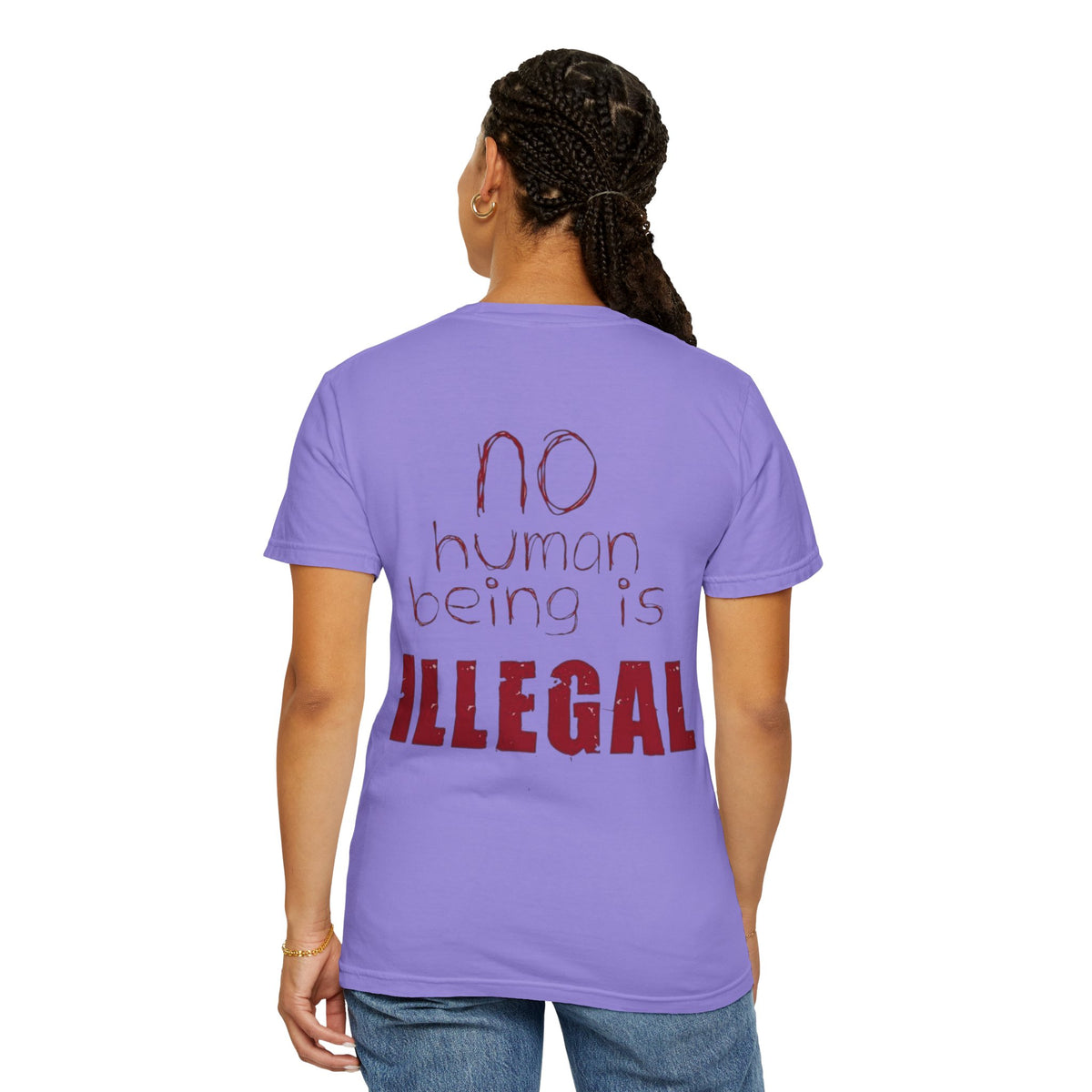 Immigrant Rights T-Shirt — A Nation of Immigrants Statement Tee