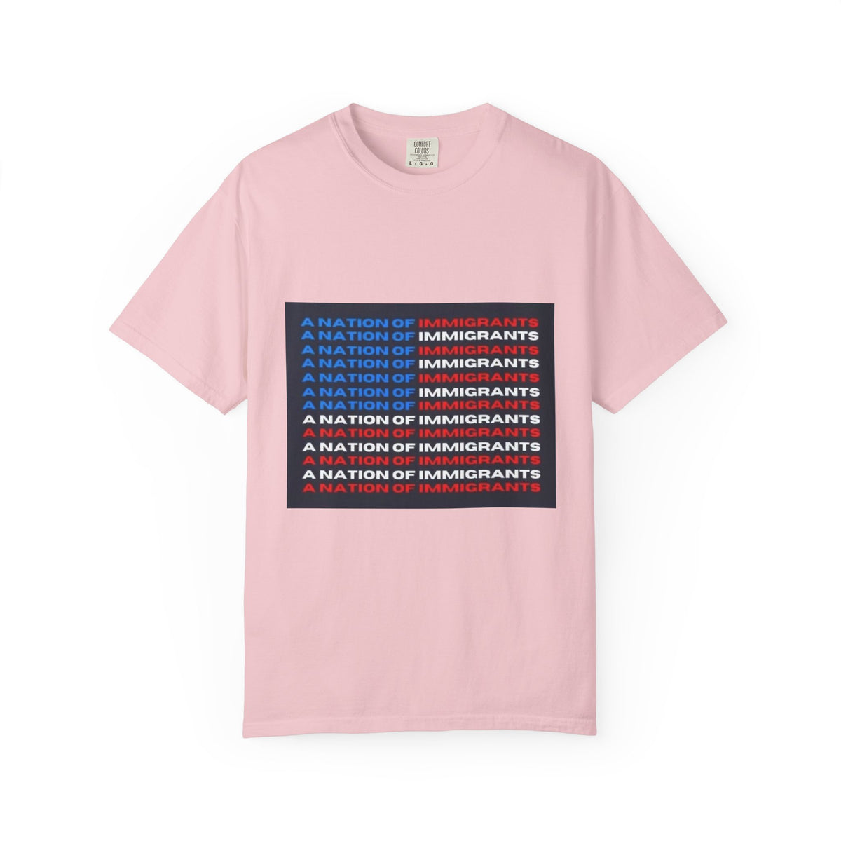 Immigrant Rights T-Shirt — A Nation of Immigrants Statement Tee