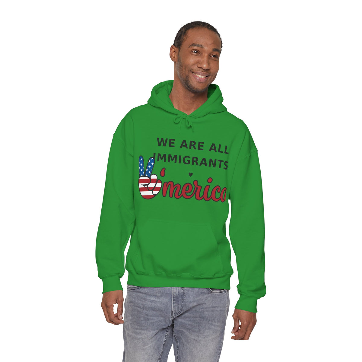 We Are All Immigrants Hoodie — Statement Hoodie