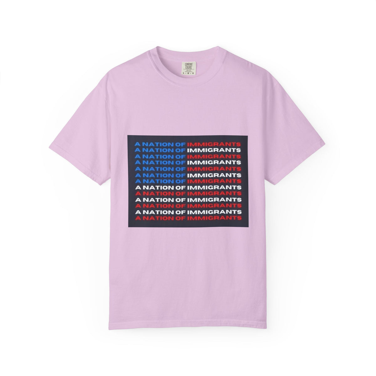 Immigrant Rights T-Shirt — A Nation of Immigrants Statement Tee