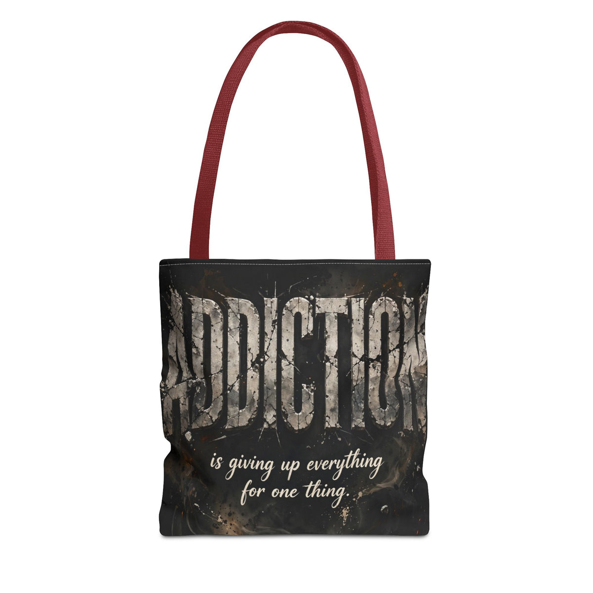 Addiction vs Recovery — Recovery Awareness Tote