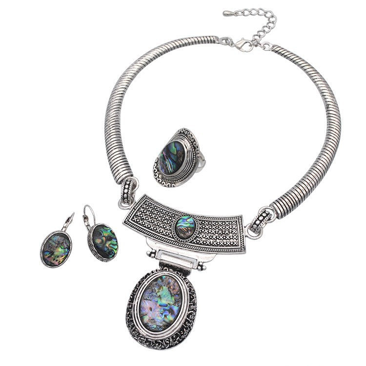 Elegant Three-Piece Jewelry Set — Complete, Just Like Her