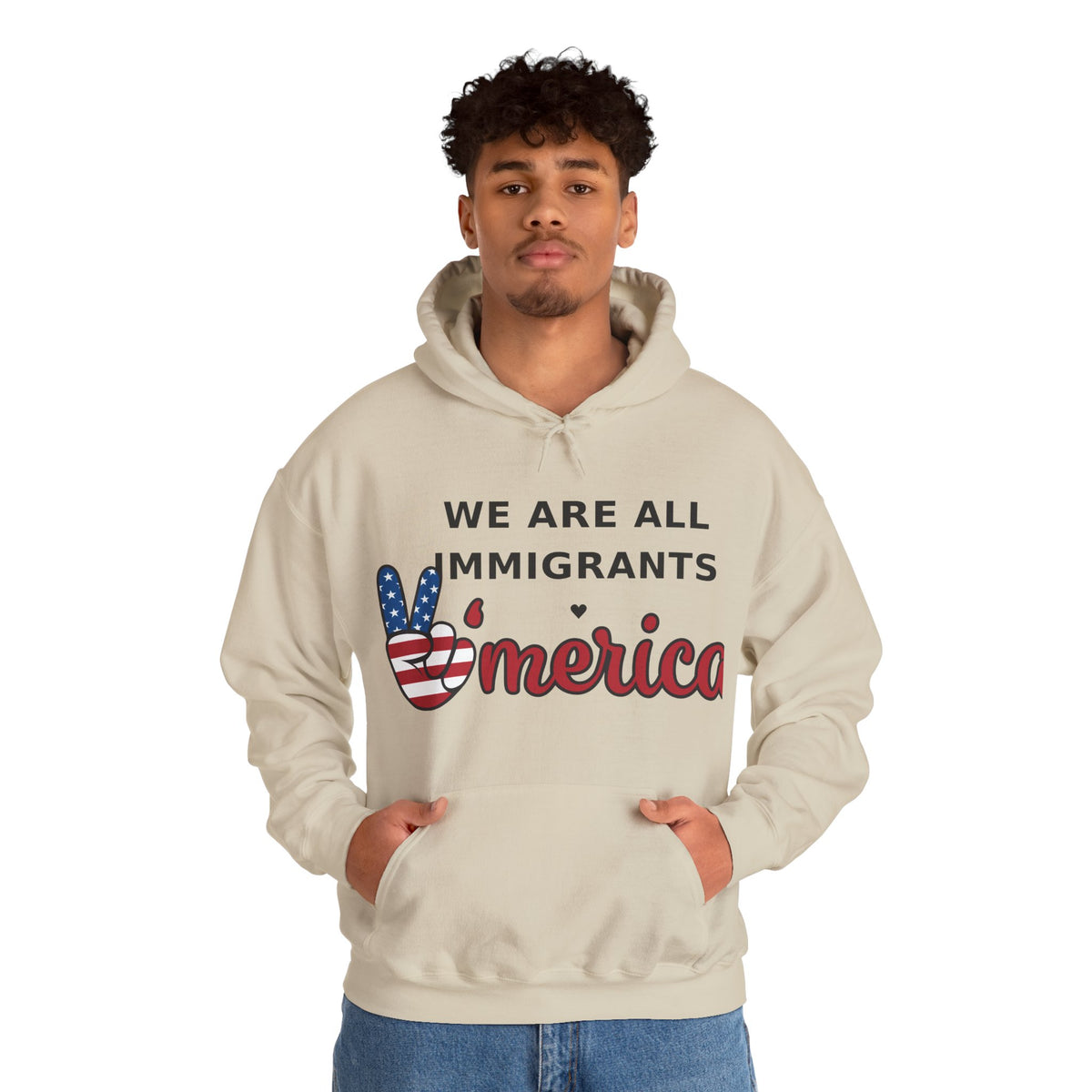 We Are All Immigrants Hoodie — Statement Hoodie