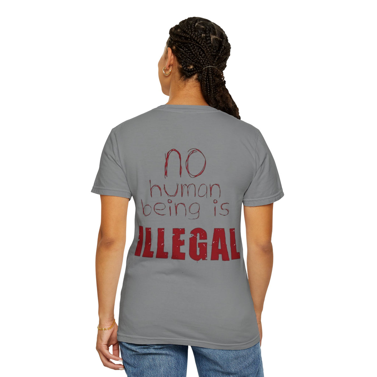 Immigrant Rights T-Shirt — A Nation of Immigrants Statement Tee