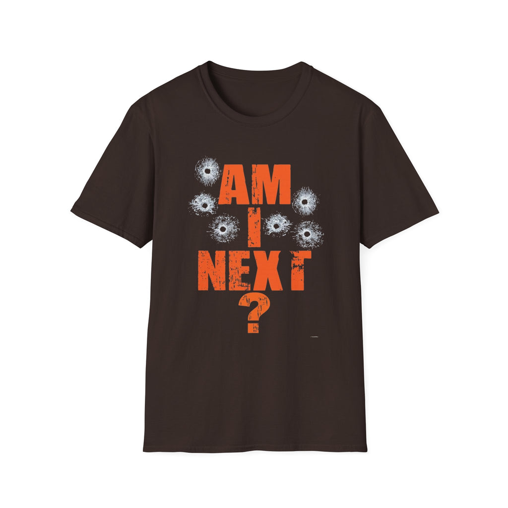 Am I Next? Bullet Hole Graphic T-Shirt