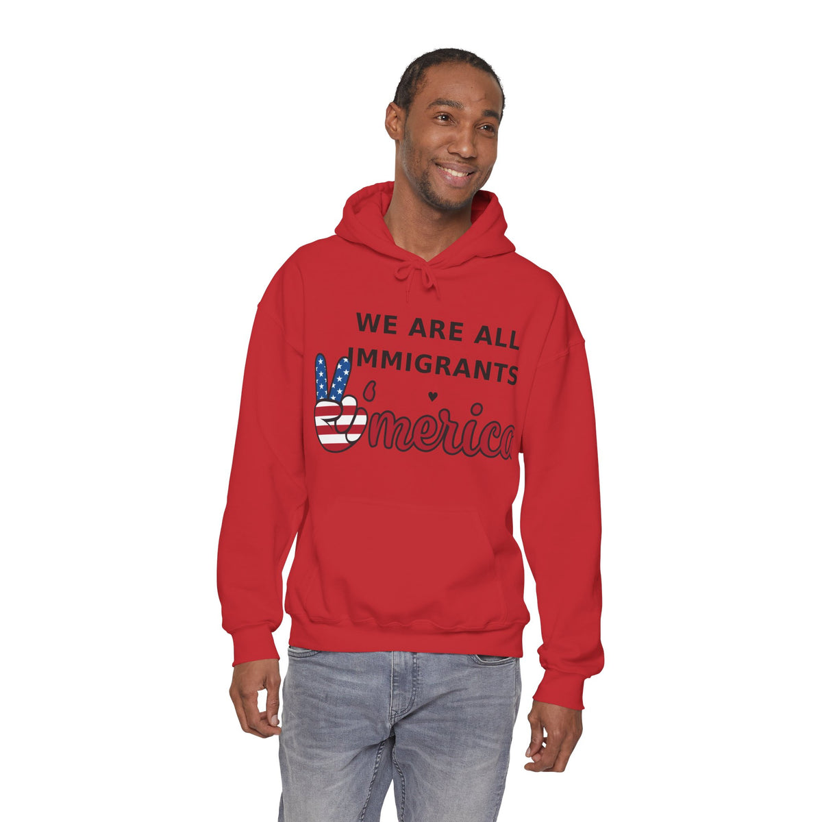 We Are All Immigrants Hoodie — Statement Hoodie