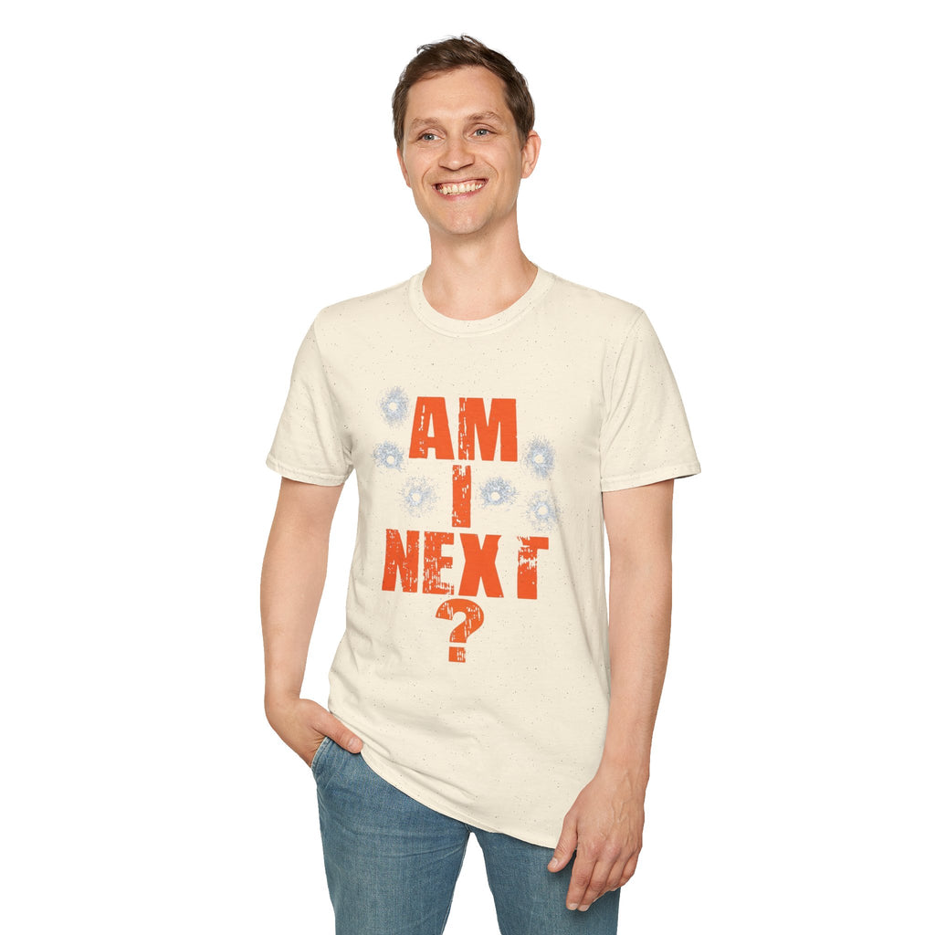 Am I Next? Bullet Hole Graphic T-Shirt