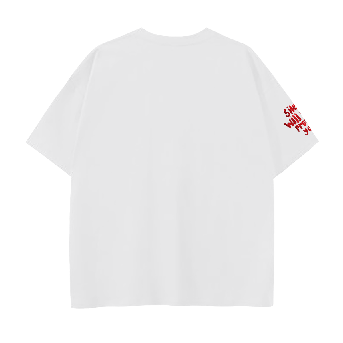 Drop Shoulder Cotton T-Shirt