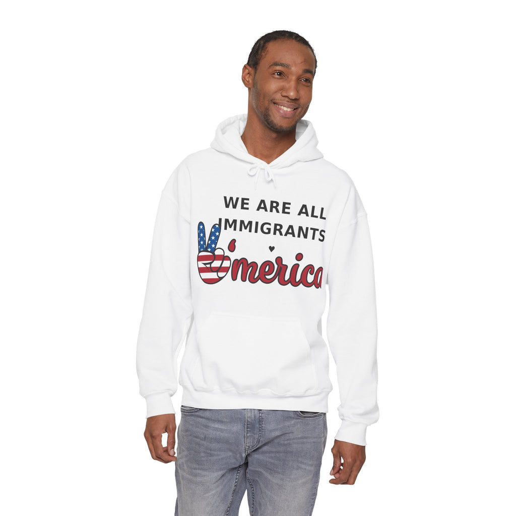 We Are All Immigrants Hoodie — Statement Hoodie