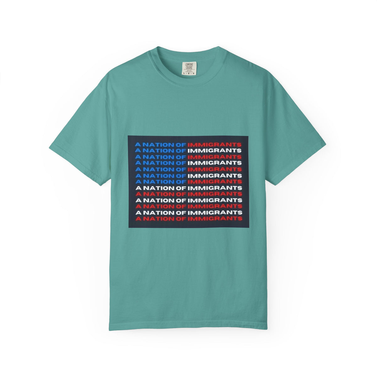 Immigrant Rights T-Shirt — A Nation of Immigrants Statement Tee