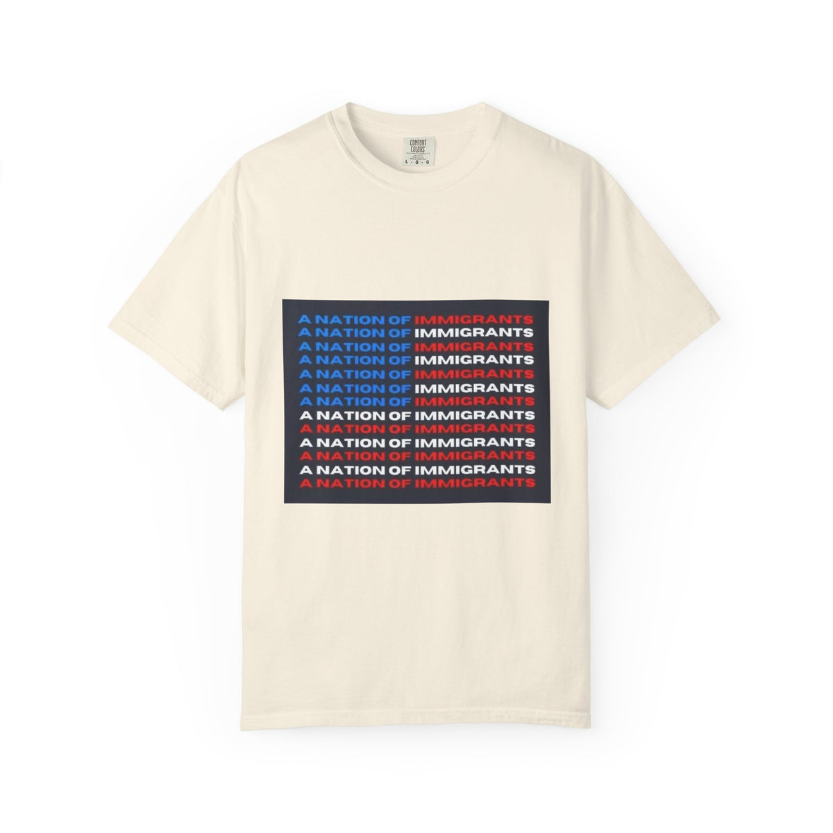 Immigrant Rights T-Shirt — A Nation of Immigrants Statement Tee