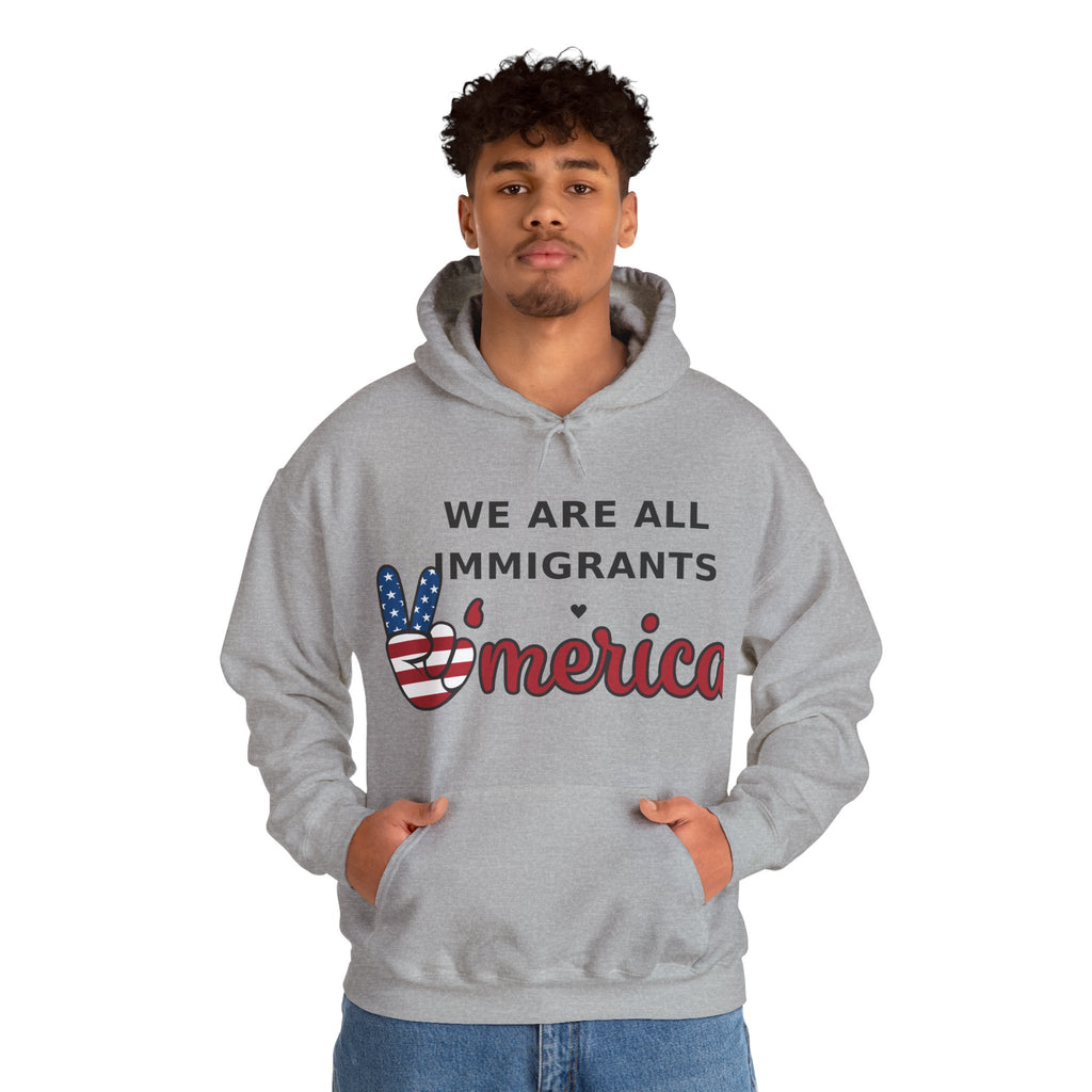 We Are All Immigrants Hoodie — Statement Hoodie