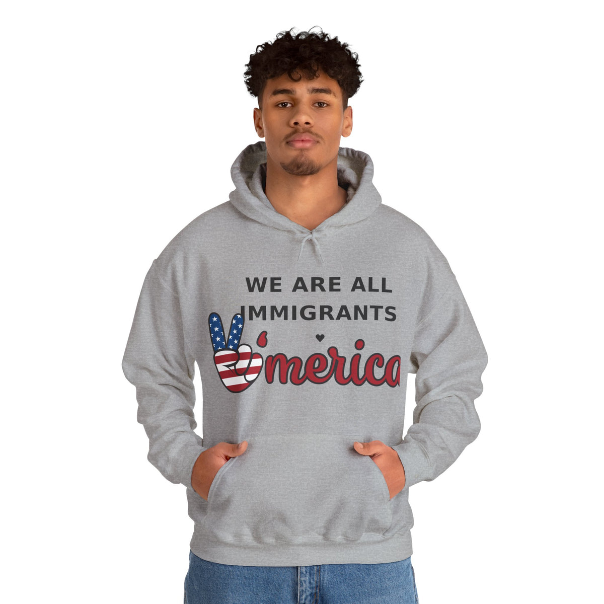 We Are All Immigrants Hoodie — Statement Hoodie