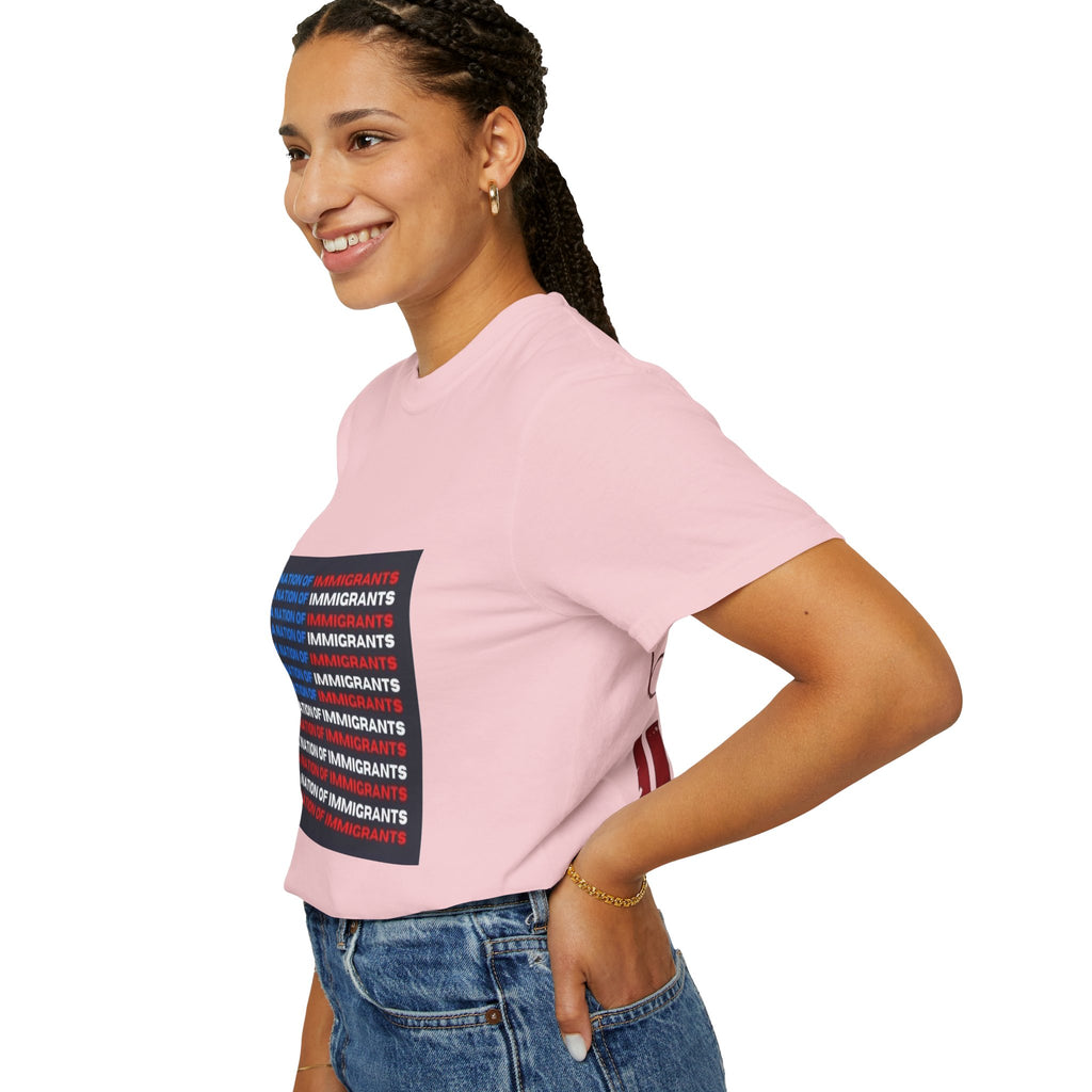 Immigrant Rights T-Shirt — A Nation of Immigrants Statement Tee