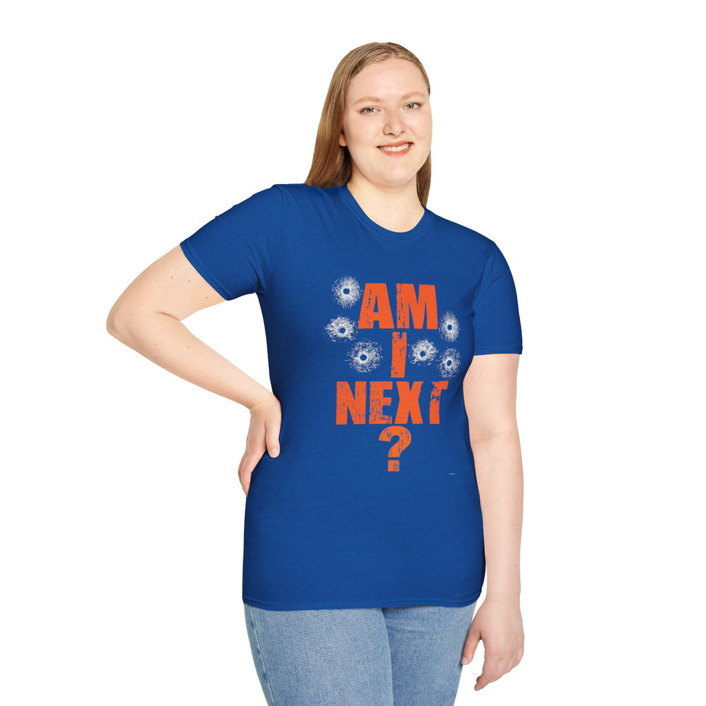 Am I Next? Bullet Hole Graphic T-Shirt