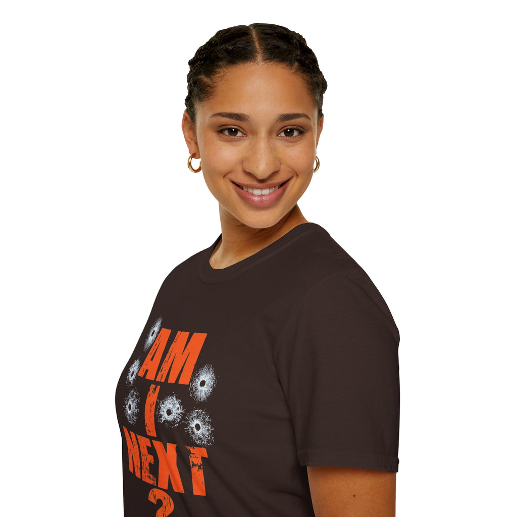 Am I Next? Bullet Hole Graphic T-Shirt