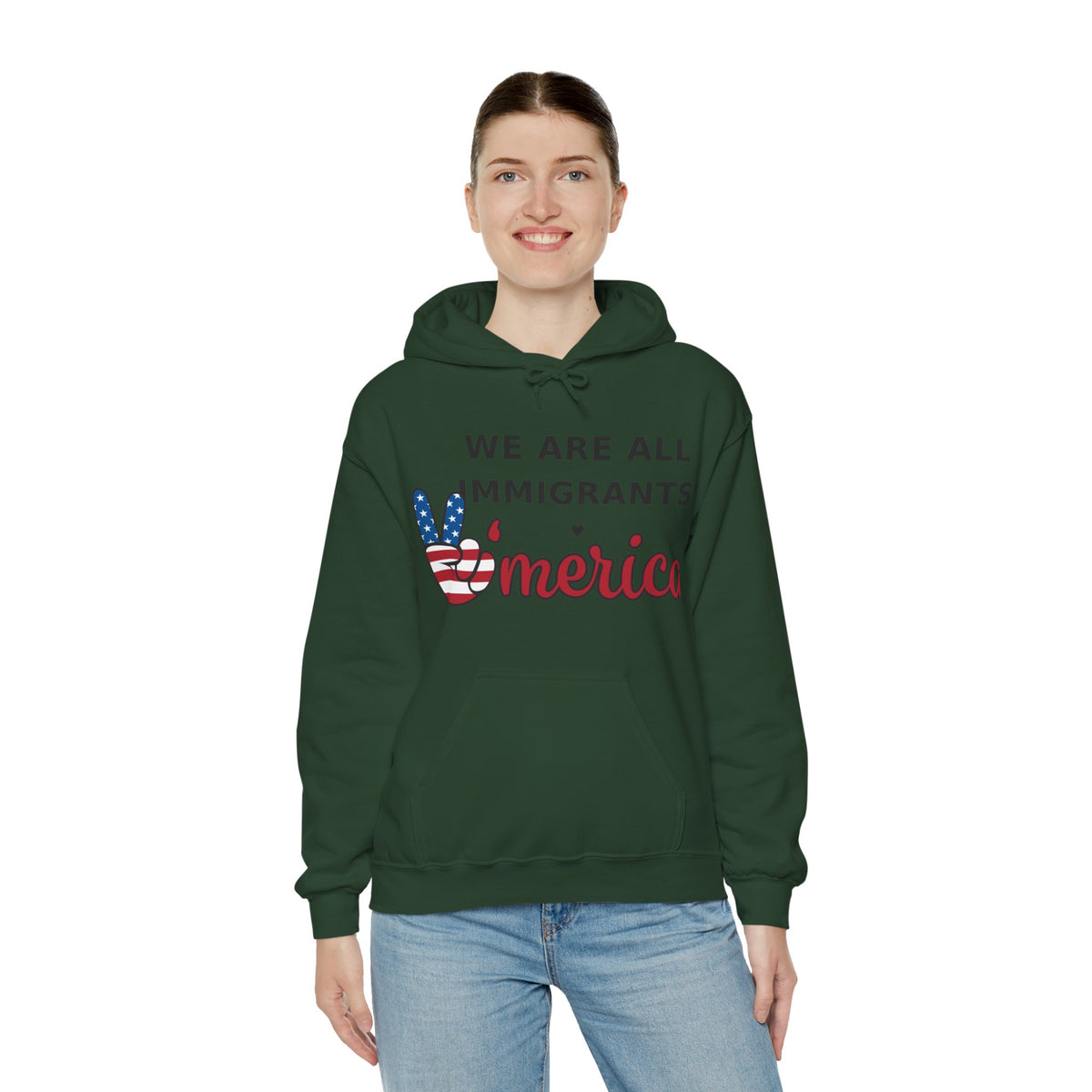 We Are All Immigrants Hoodie — Statement Hoodie