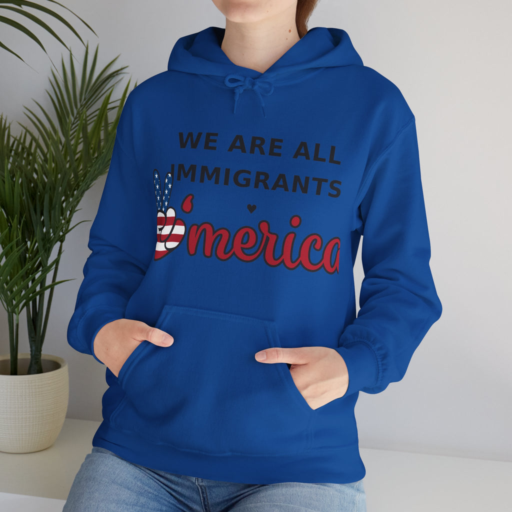 We Are All Immigrants Hoodie — Statement Hoodie