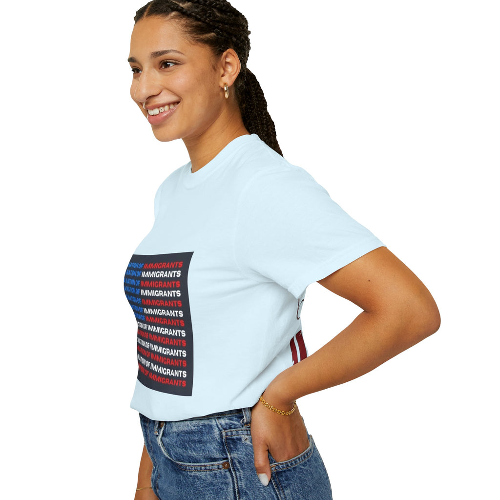 Immigrant Rights T-Shirt — A Nation of Immigrants Statement Tee