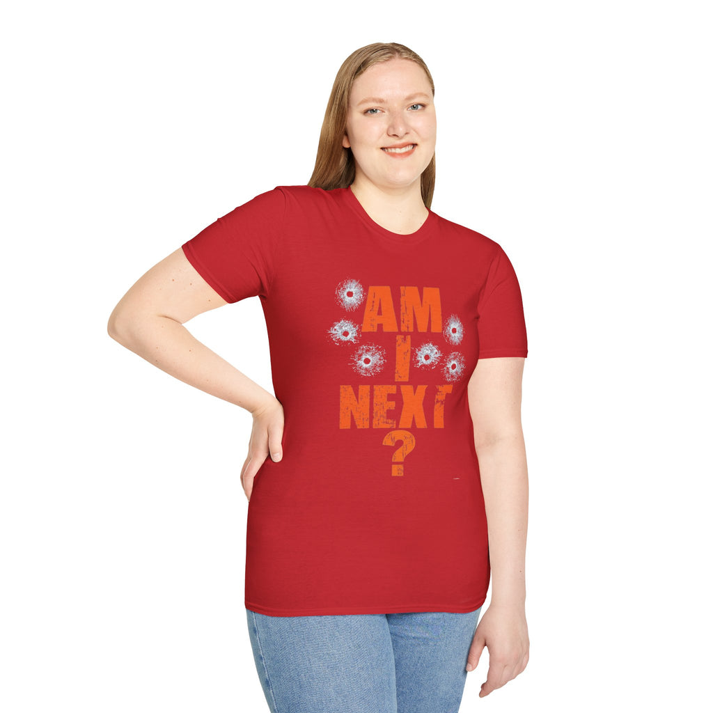 Am I Next? Bullet Hole Graphic T-Shirt