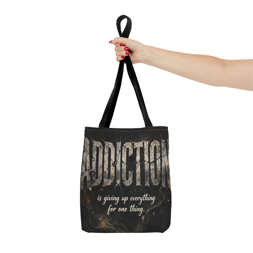 Addiction vs Recovery — Recovery Awareness Tote