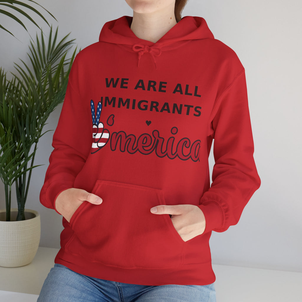 We Are All Immigrants Hoodie — Statement Hoodie