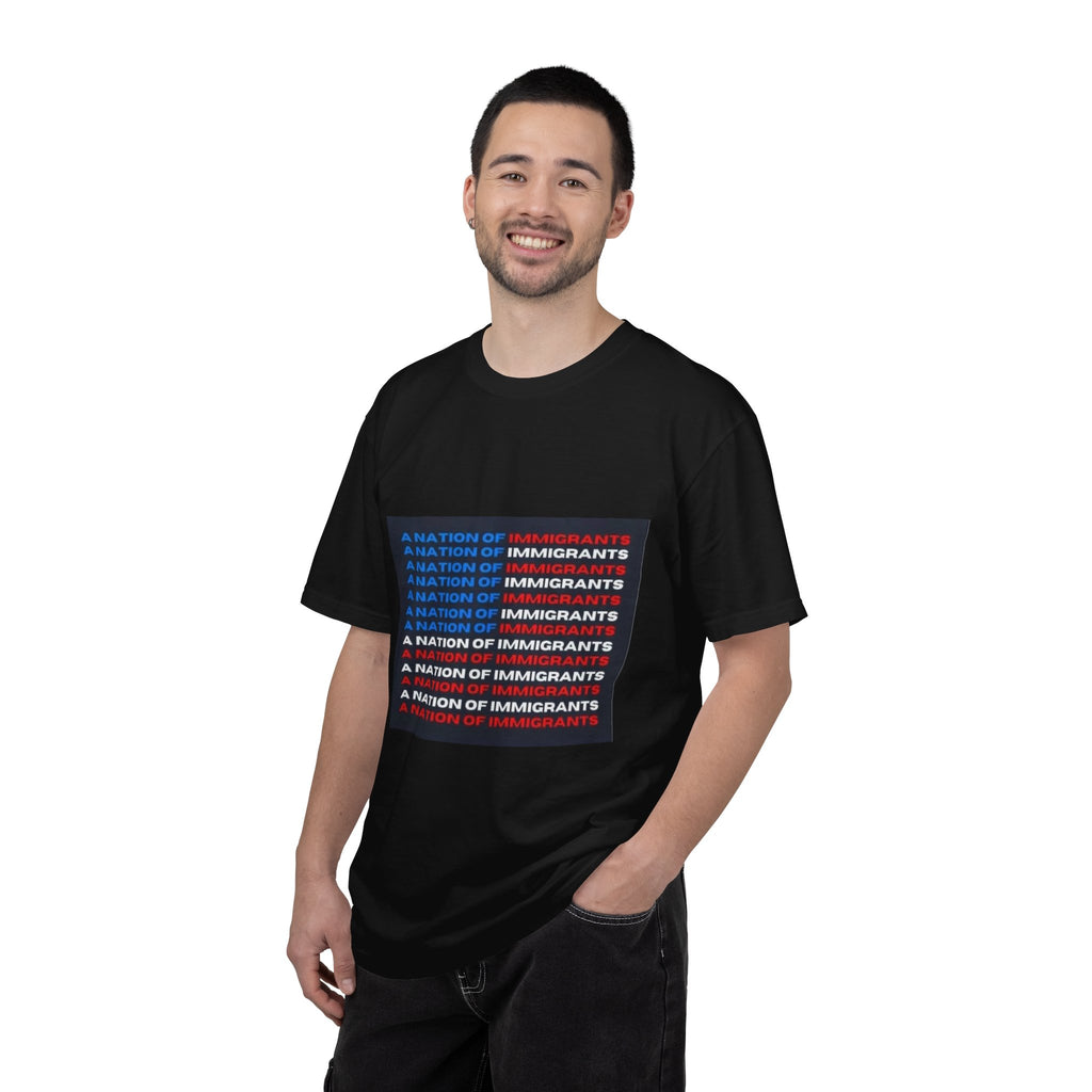 Immigrant Rights T-Shirt — A Nation of Immigrants Statement Tee
