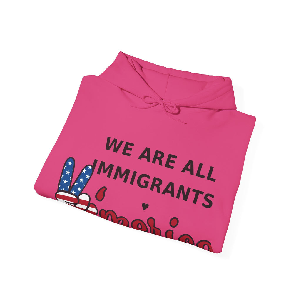 We Are All Immigrants Hoodie — Statement Hoodie