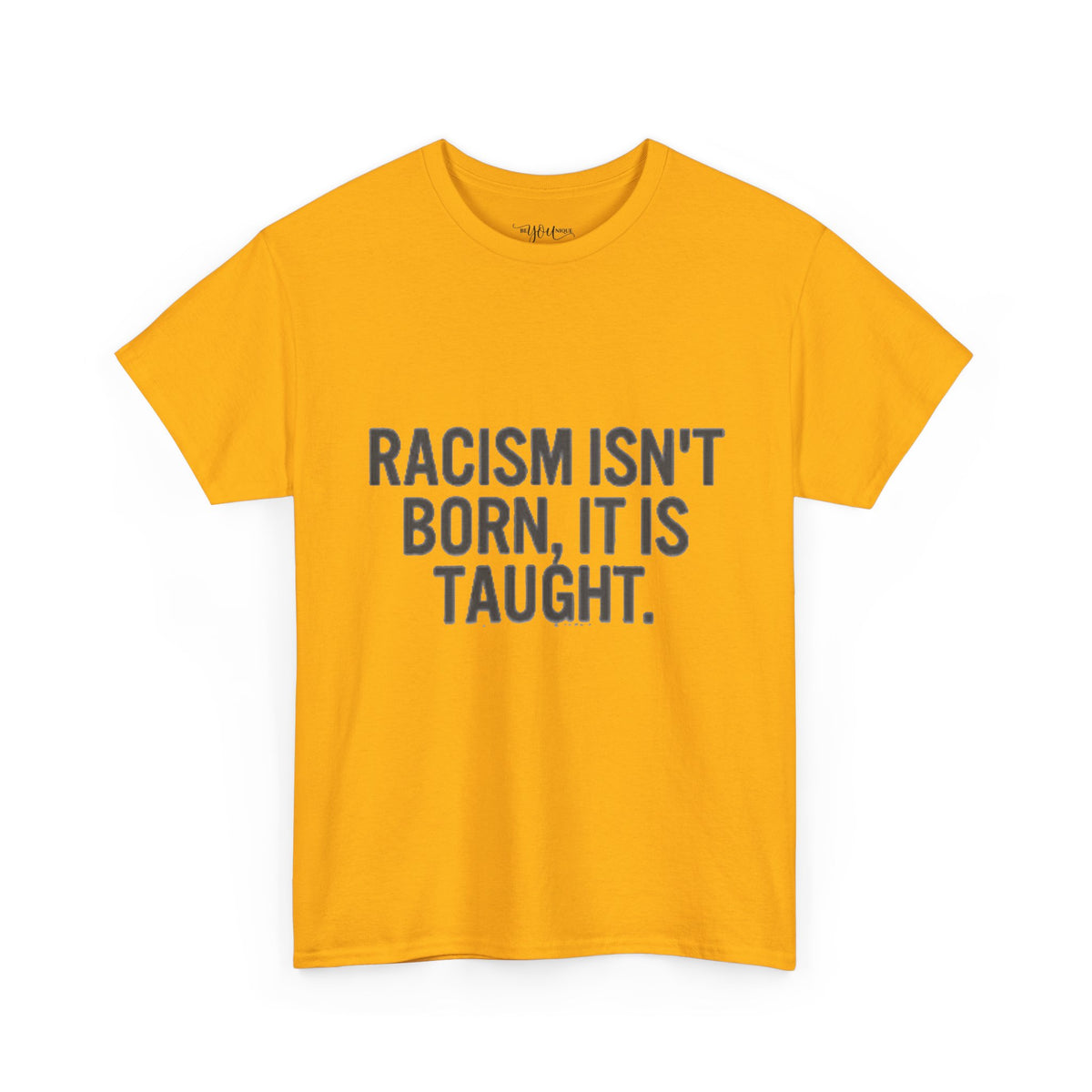Racism Isn't Born, It's Taught — Anti-Racism Statement Tee