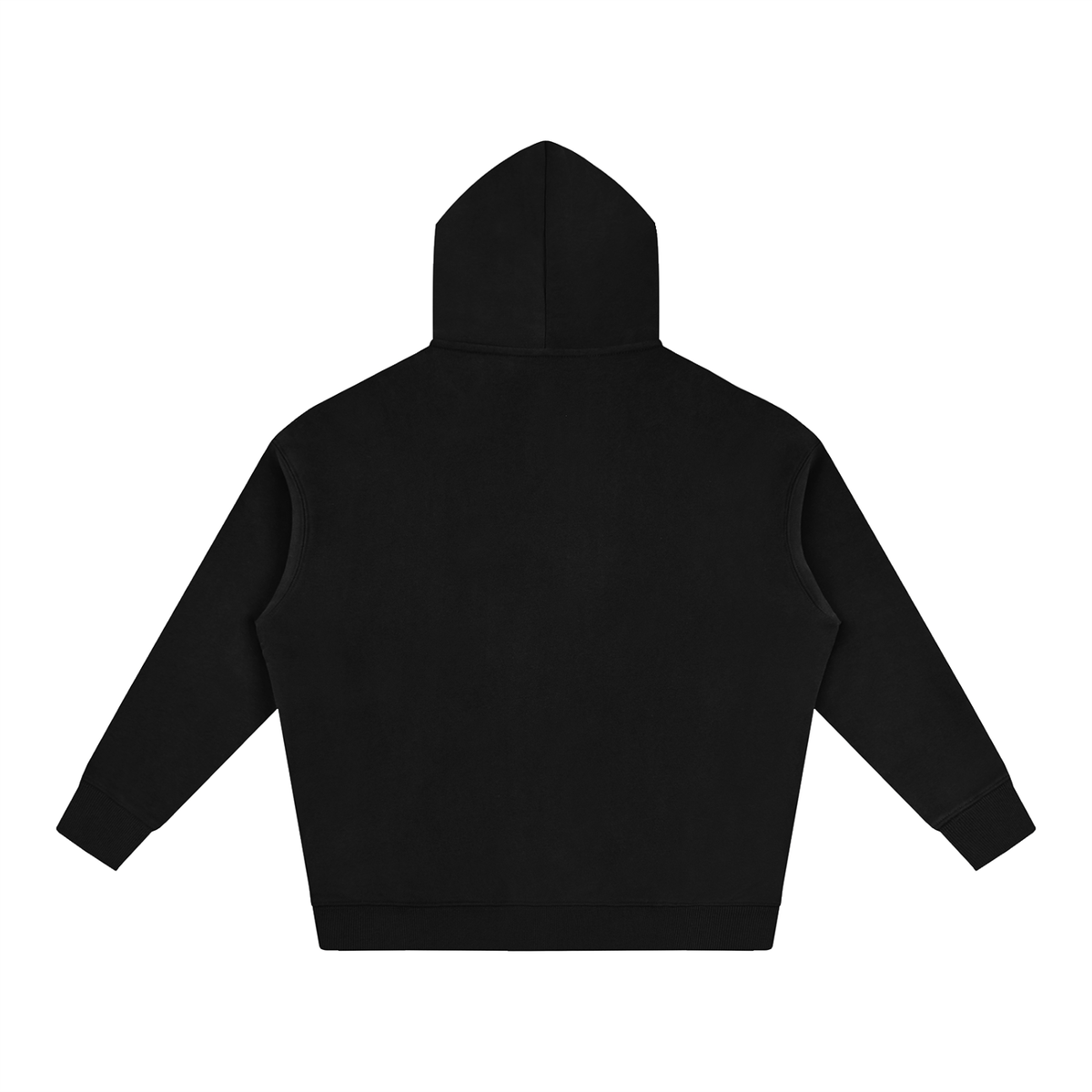 BE UNIQUE & ME Graffiti Faces Oversize Fleeced Hoodie