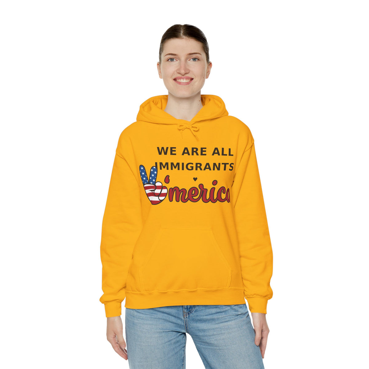 We Are All Immigrants Hoodie — Statement Hoodie