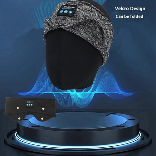 Soft Bluetooth sleep headband with built-in speakers — product view 1