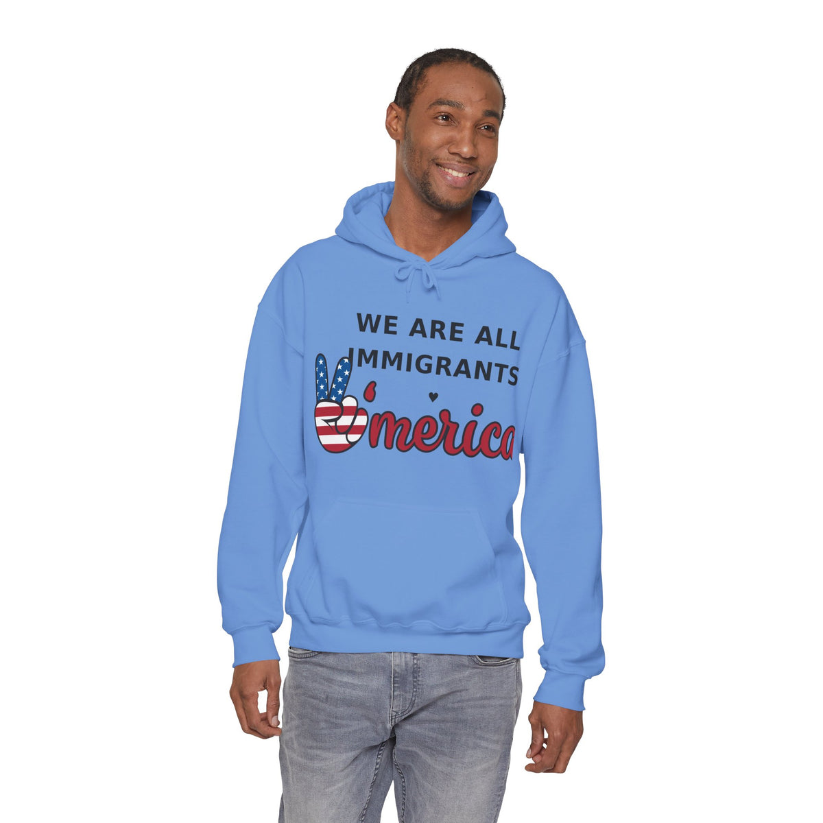 We Are All Immigrants Hoodie — Statement Hoodie