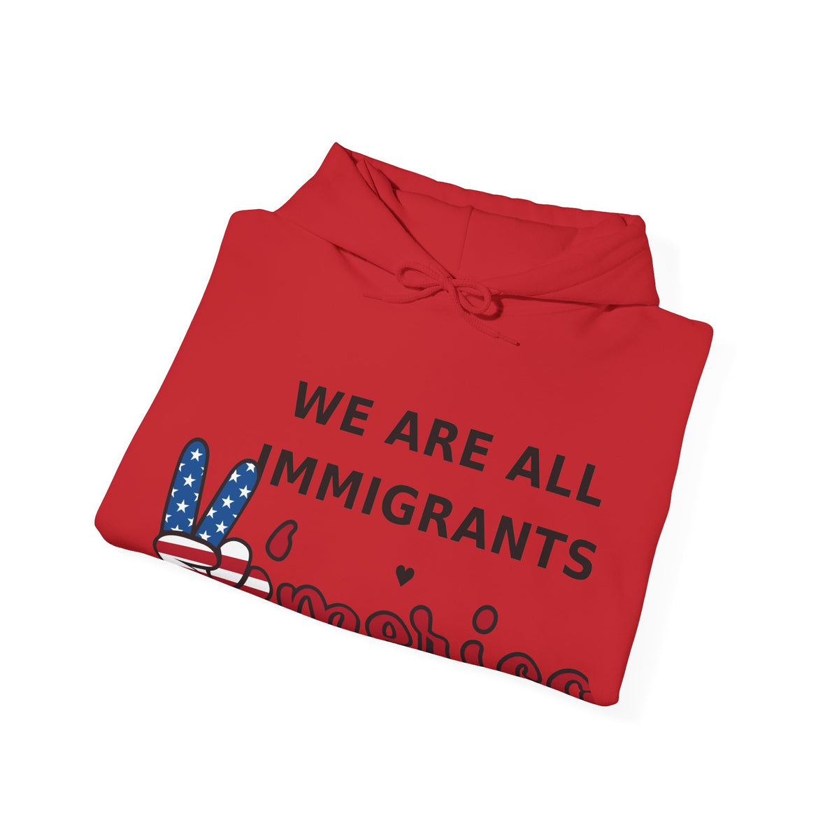 We Are All Immigrants Hoodie — Statement Hoodie
