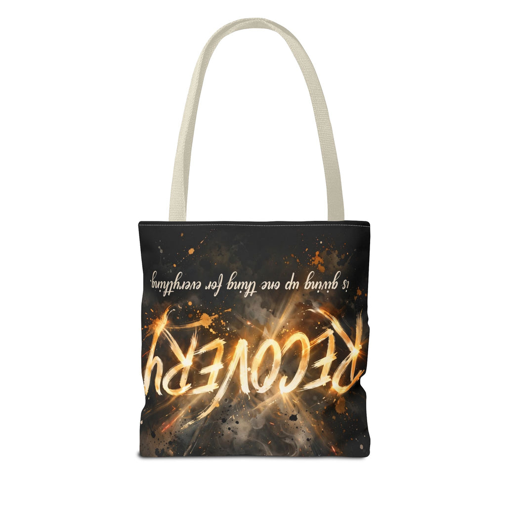 Addiction vs Recovery — Recovery Awareness Tote