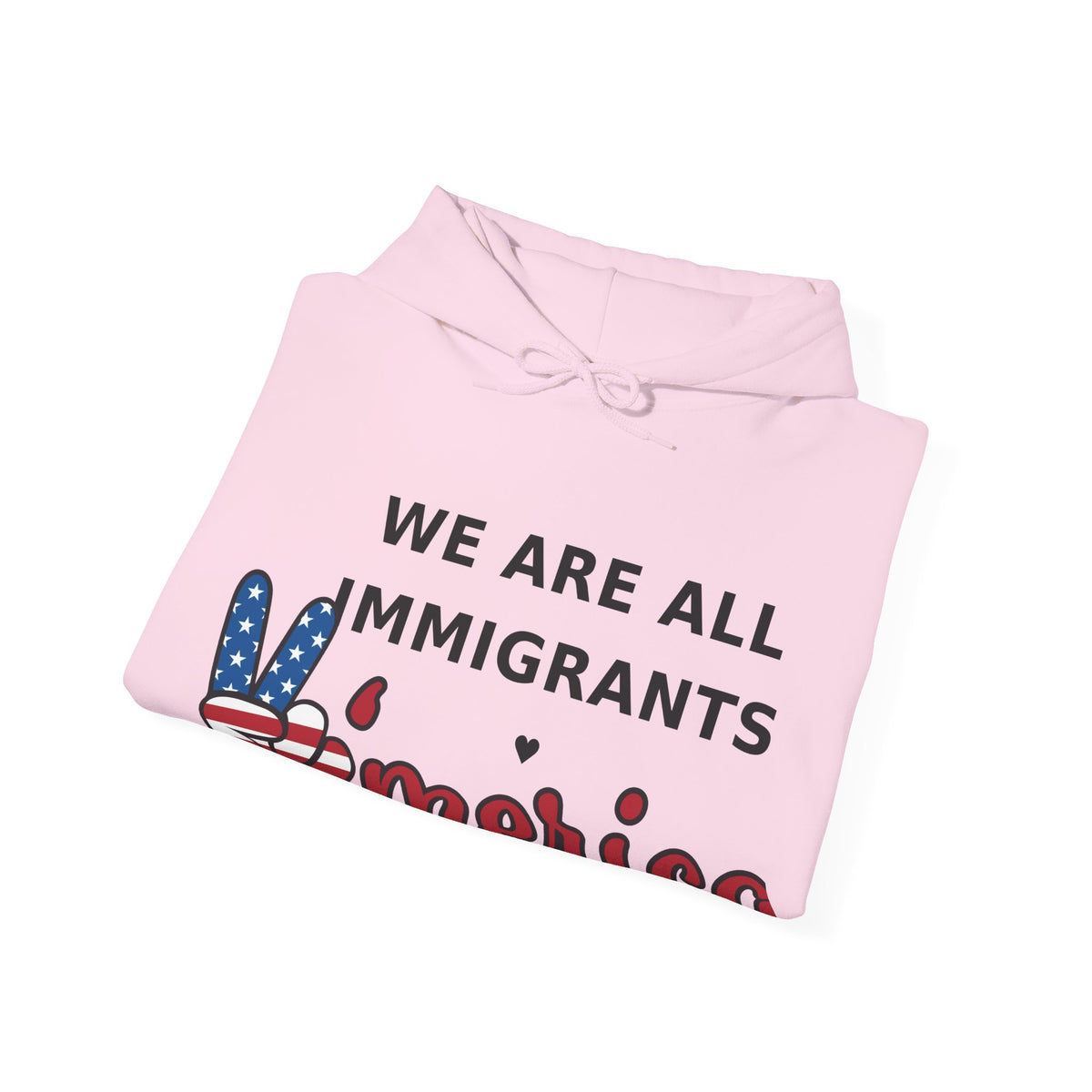 We Are All Immigrants Hoodie — Statement Hoodie