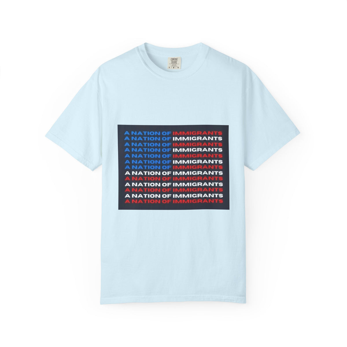 Immigrant Rights T-Shirt — A Nation of Immigrants Statement Tee