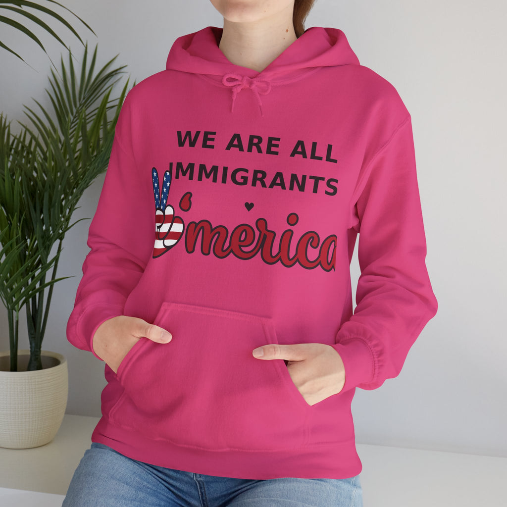 We Are All Immigrants Hoodie — Statement Hoodie