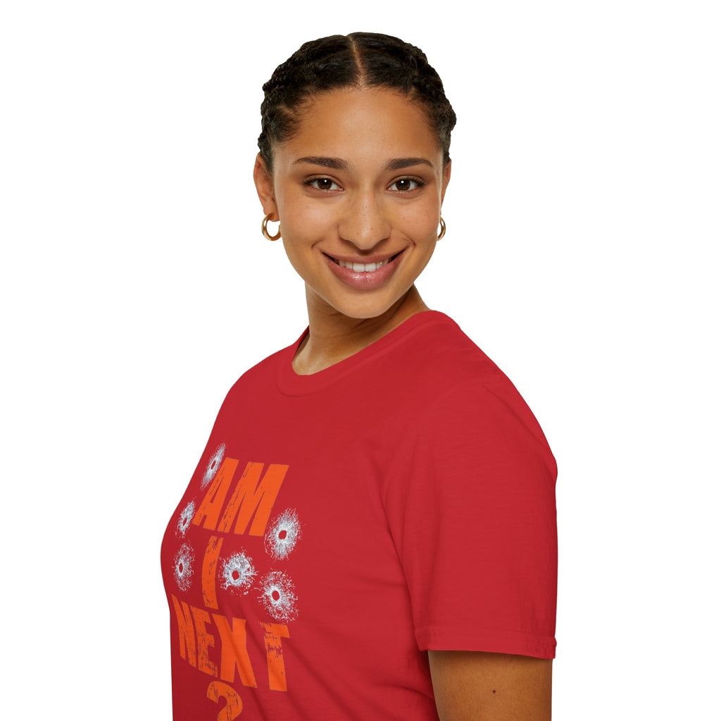 Am I Next? Bullet Hole Graphic T-Shirt