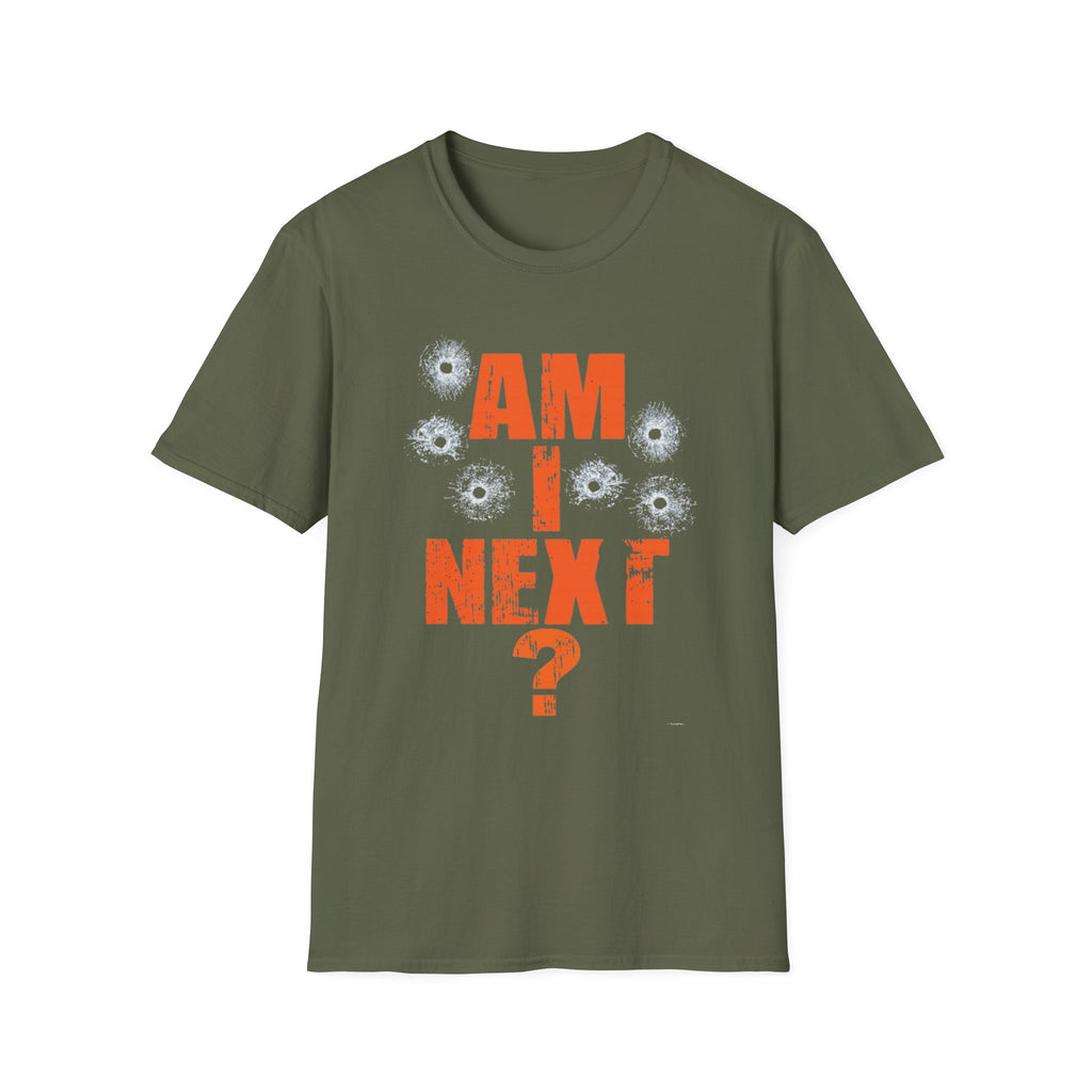 Am I Next? Bullet Hole Graphic T-Shirt
