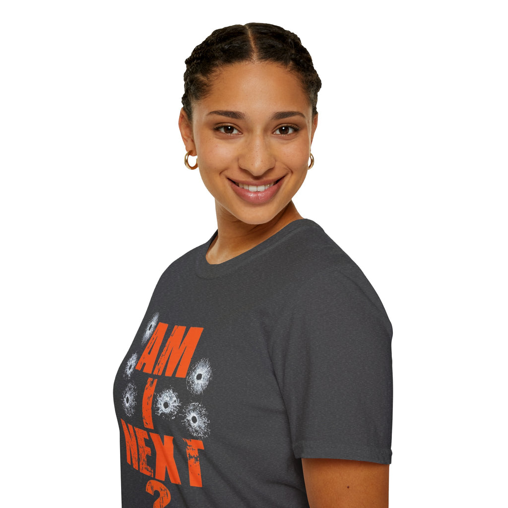Am I Next? Bullet Hole Graphic T-Shirt