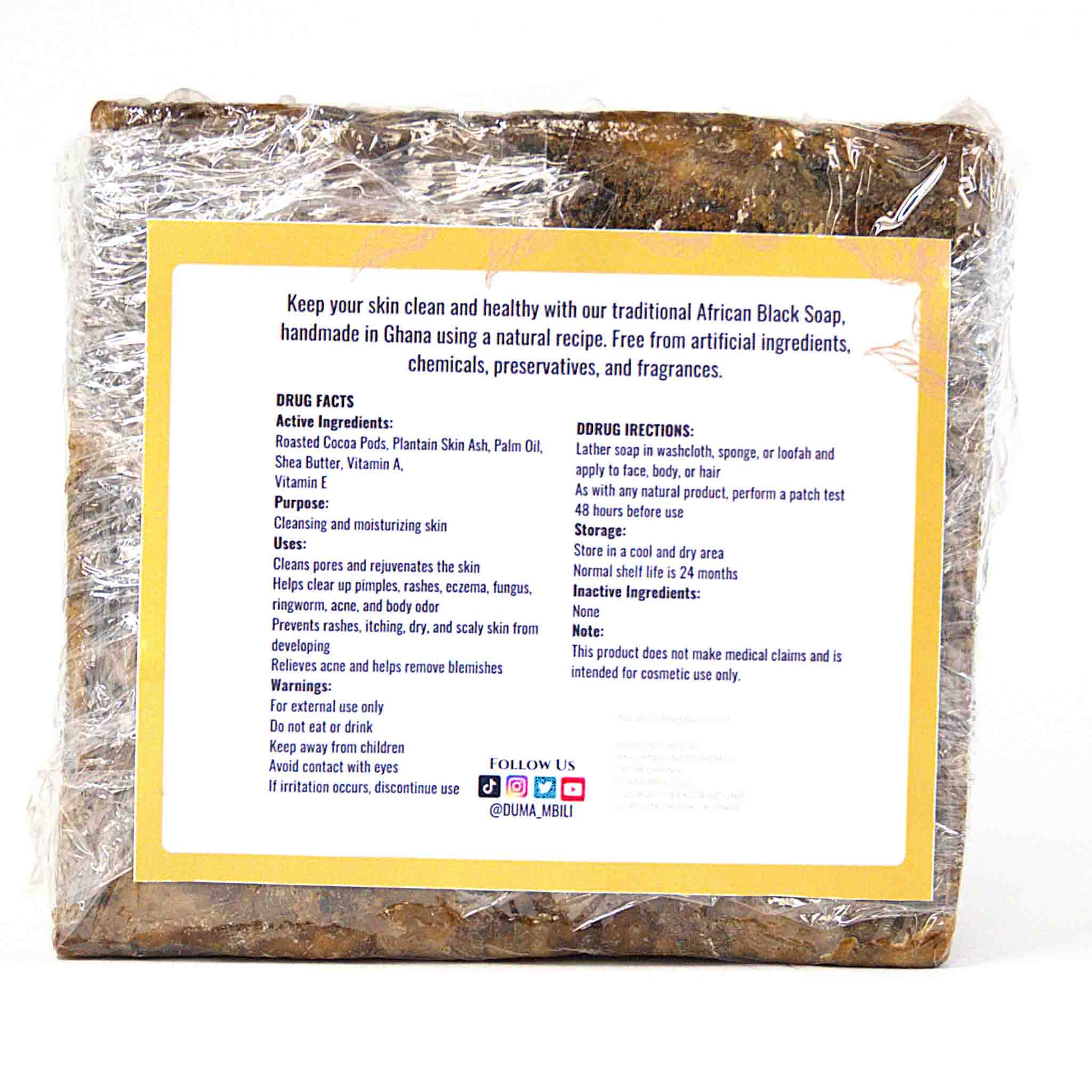 Authentic African Black Soap – Organic Skincare for Clear & Glowing Skin