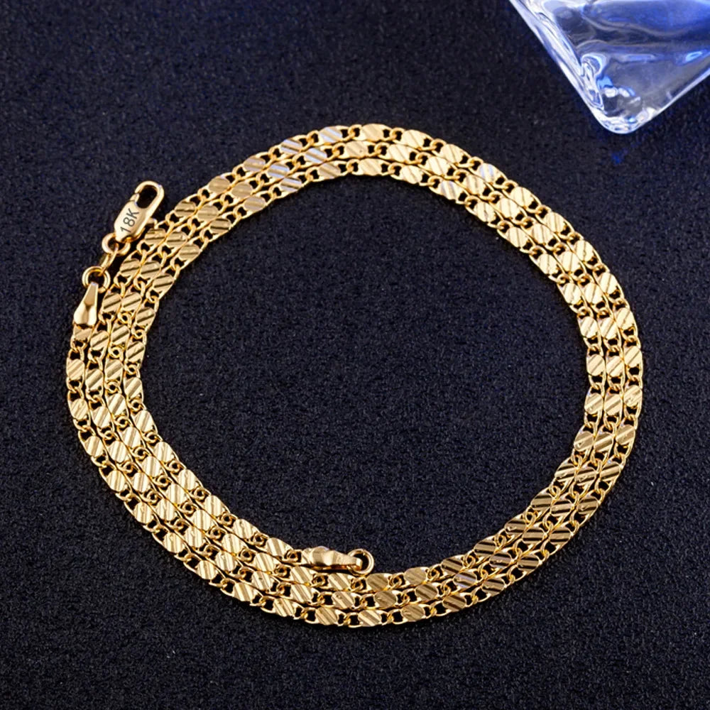 2mm Sterling Silver 16 18 20 22 24 26 28 30 Inches Link Chain Necklace Unisex